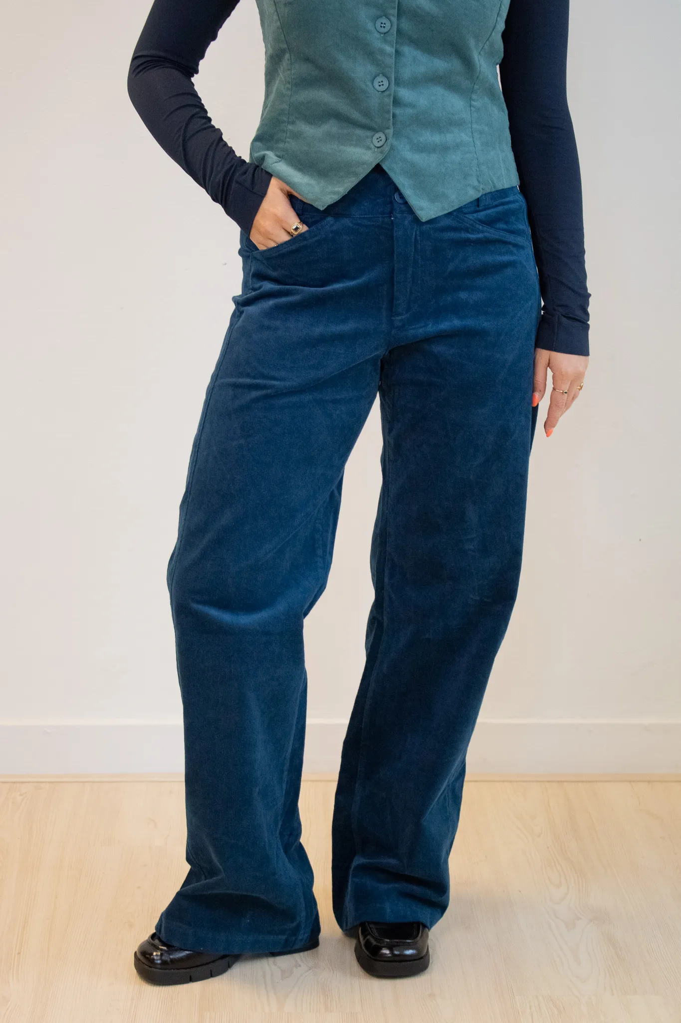 London trousers RBS - petrol
