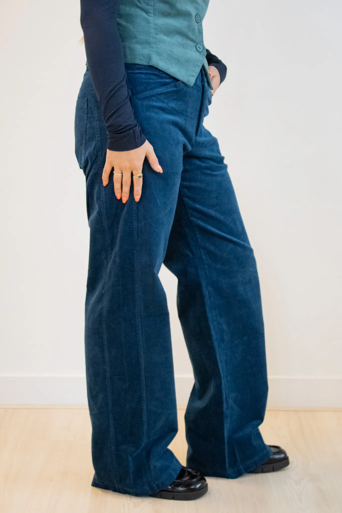 London trousers RBS - petrol - Afbeelding 2