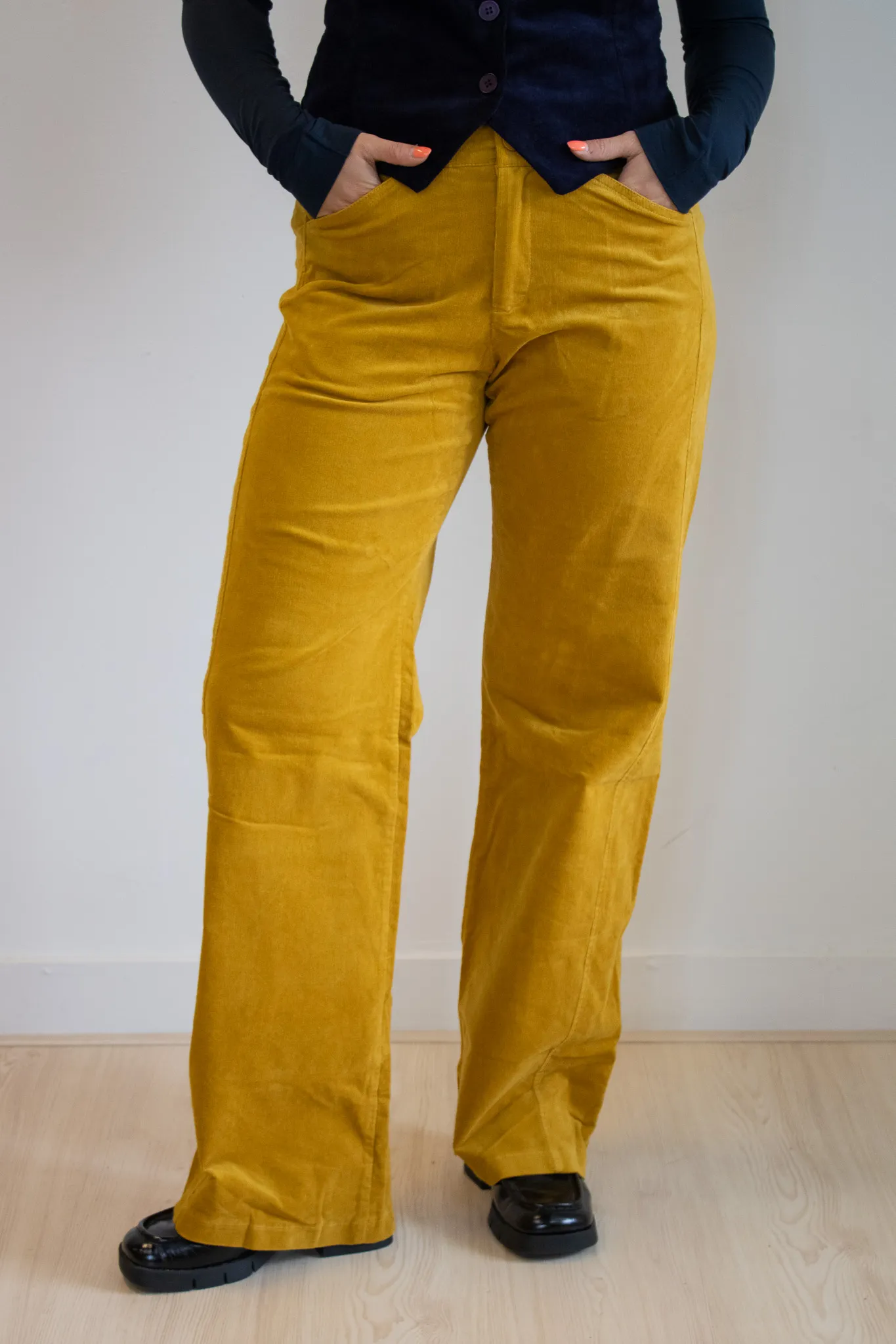 London trousers RBS - Geel