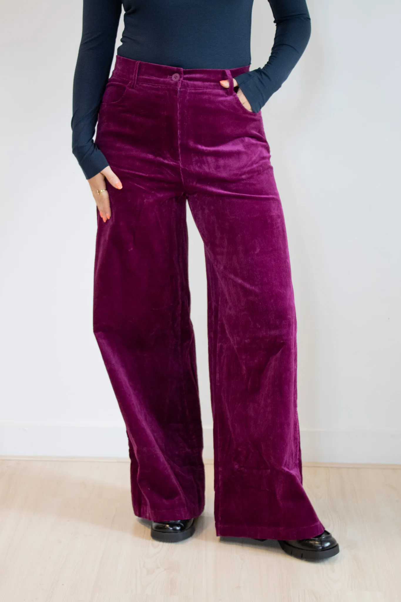 Diss Trousers - fuchsia