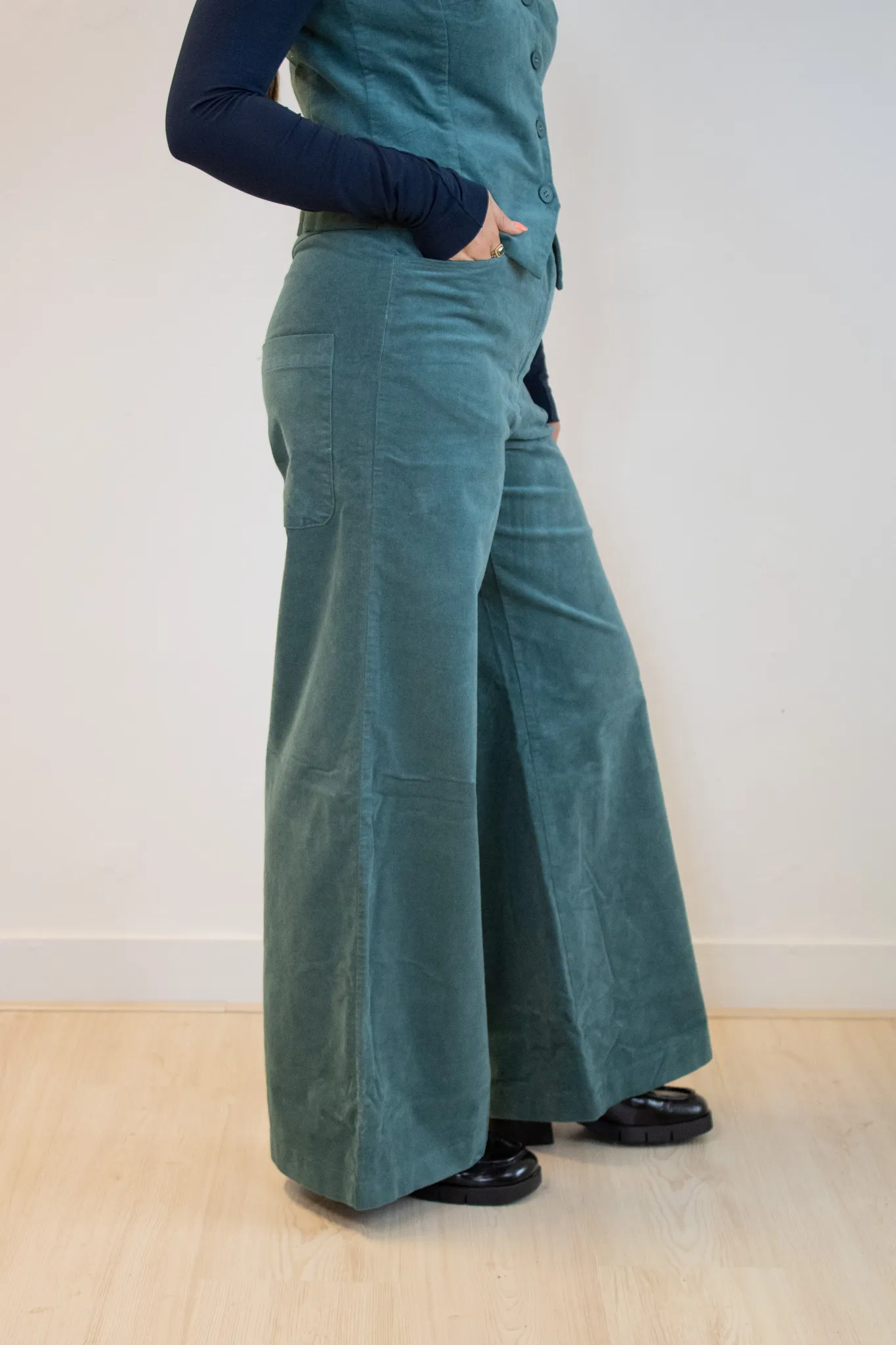 Diss Trousers - Mos - Afbeelding 2