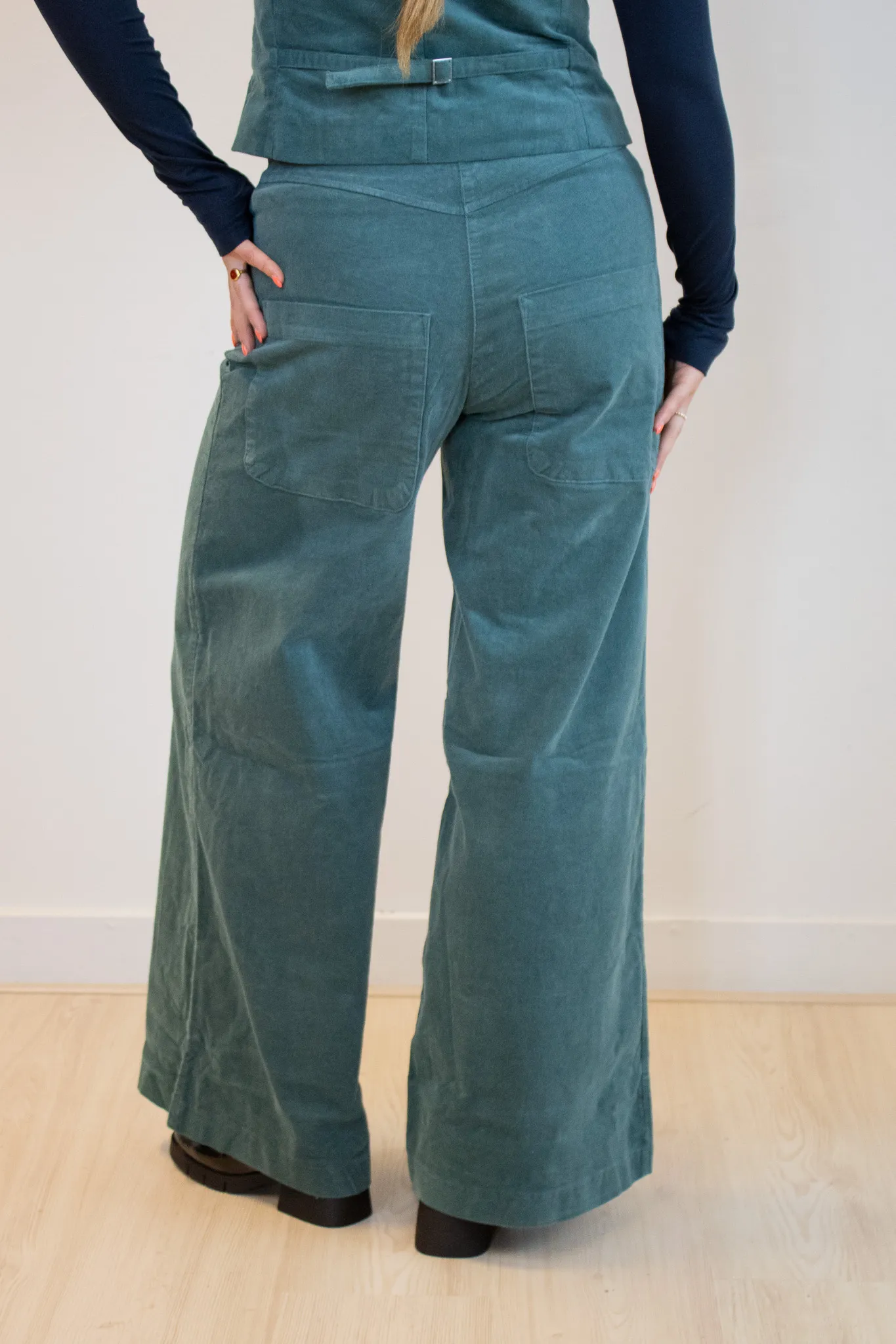 Diss Trousers - Mos - Afbeelding 3