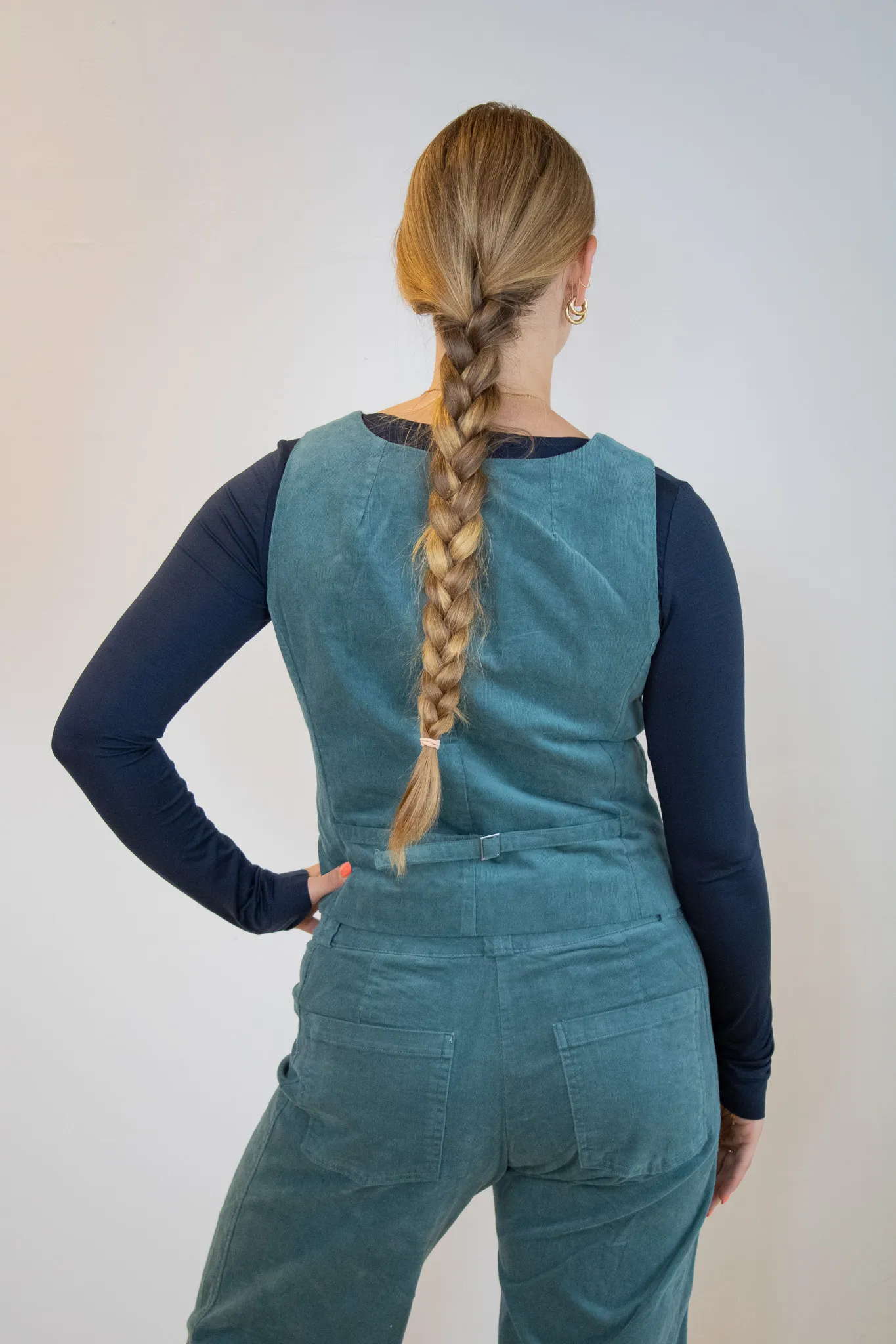 Assisi Gilet - Mos - Afbeelding 3