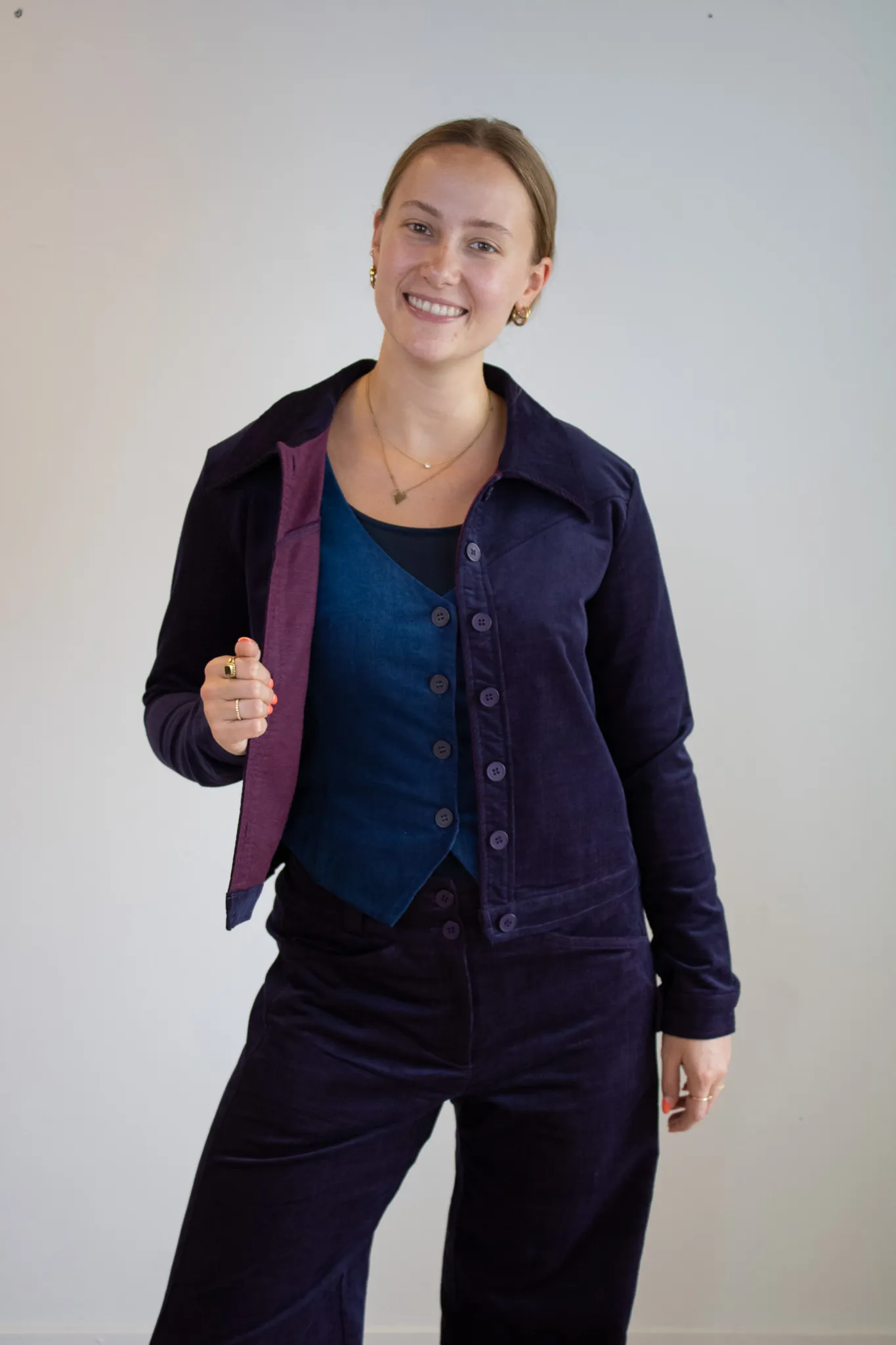 Sidney jacket - Paars