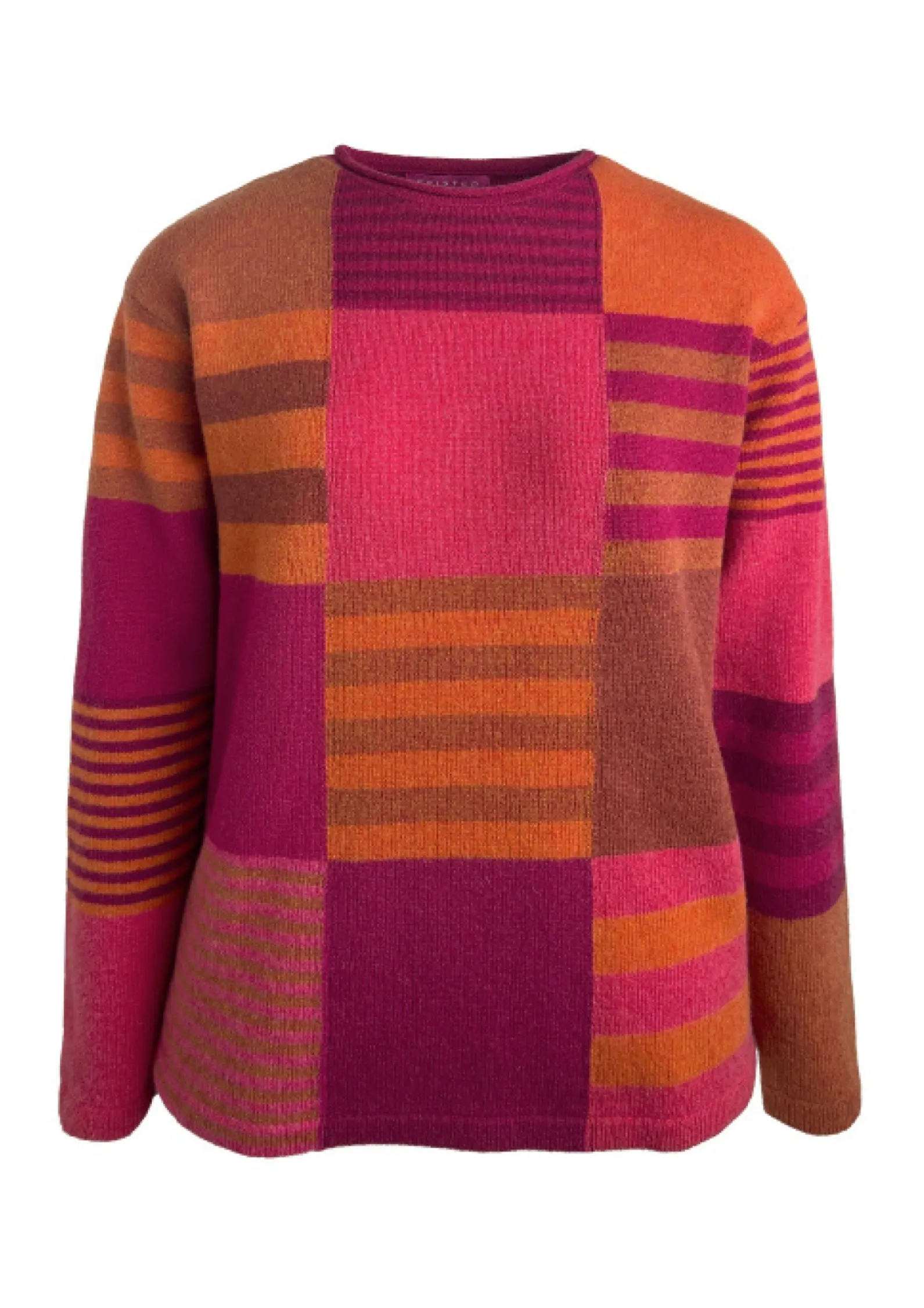 Sweater Quilt - raspberry