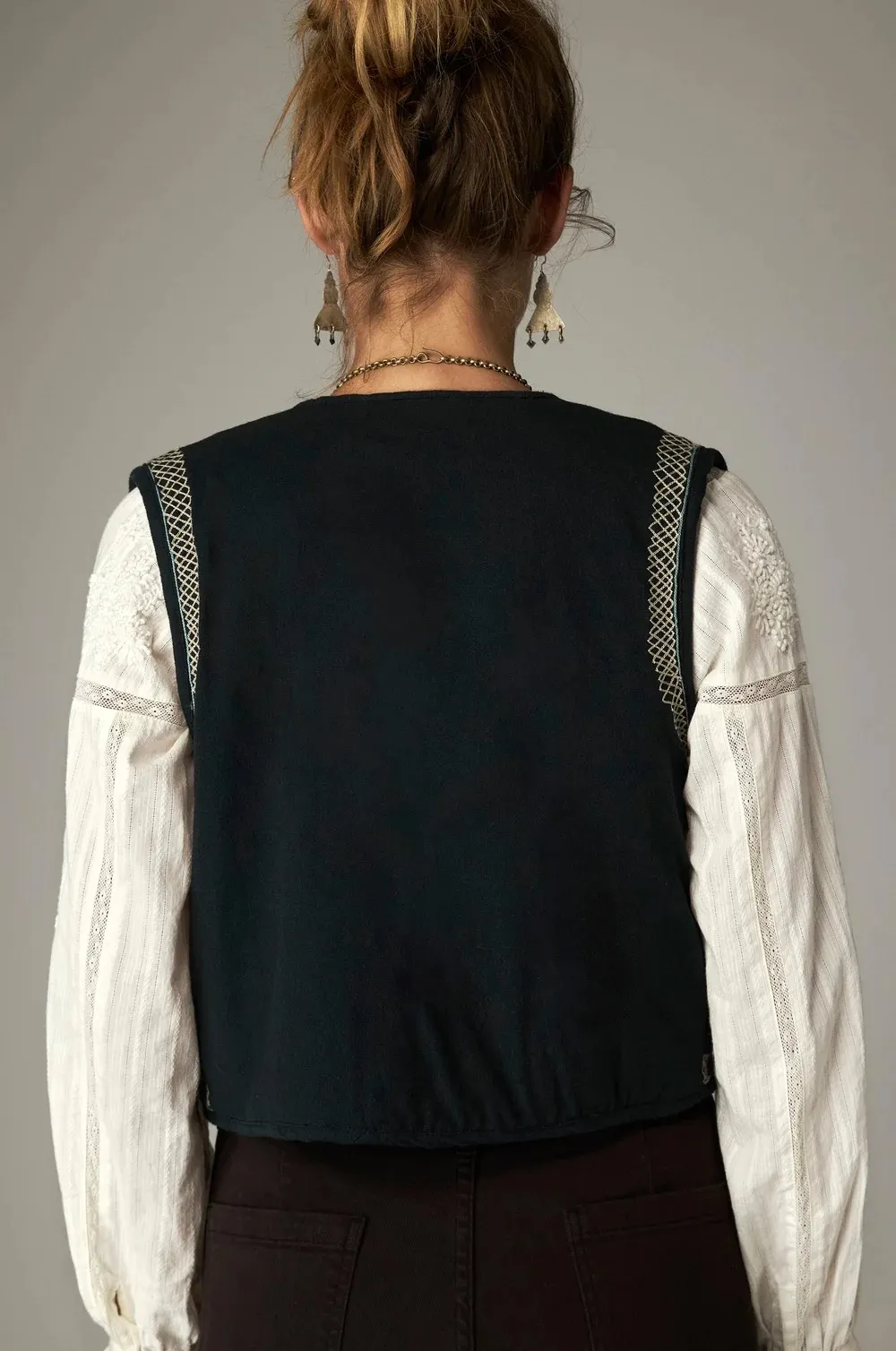 Gilet met borduursels - Print multi - Afbeelding 5