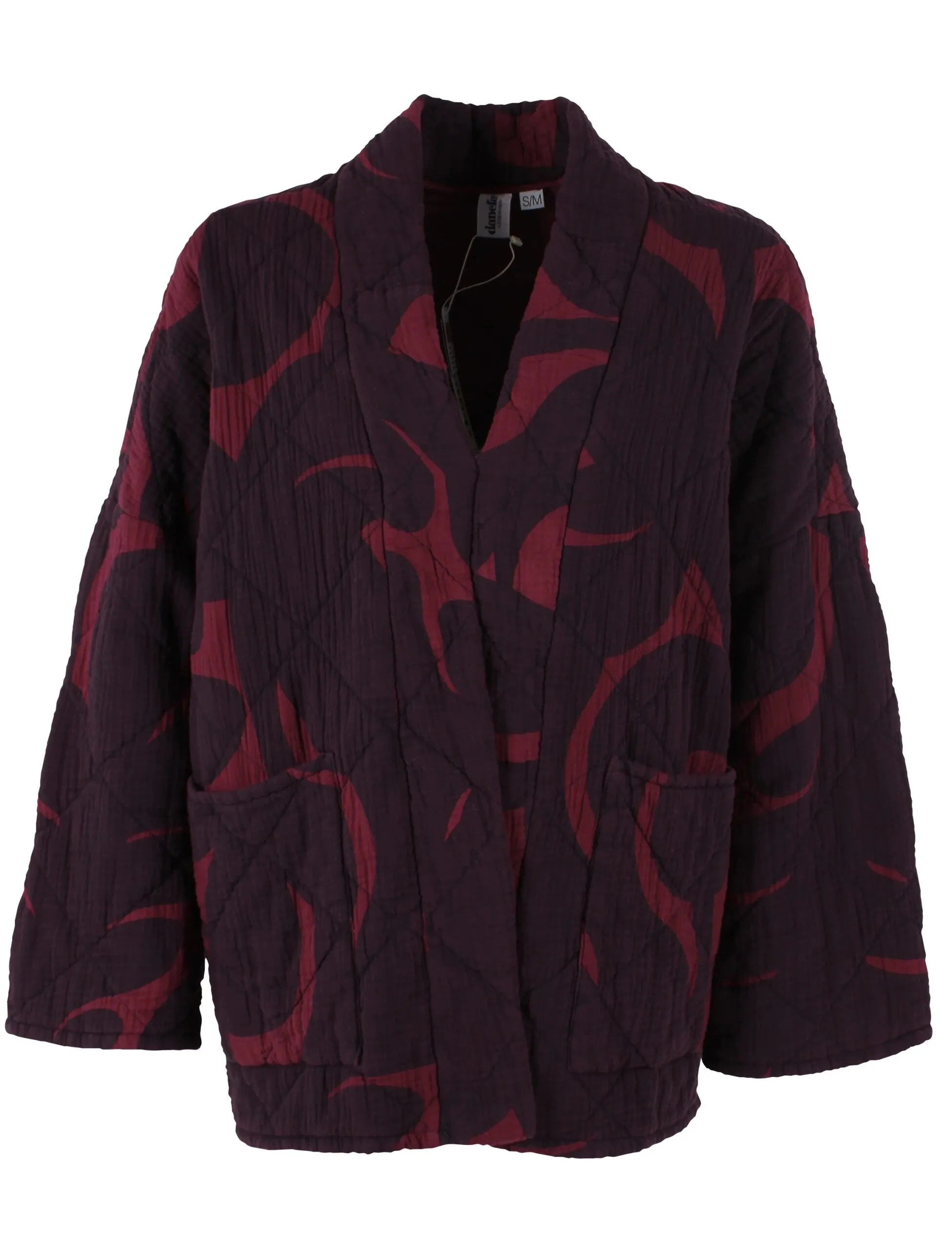 Danekatrin Quilt AOP Jacket - Navy - Afbeelding 3