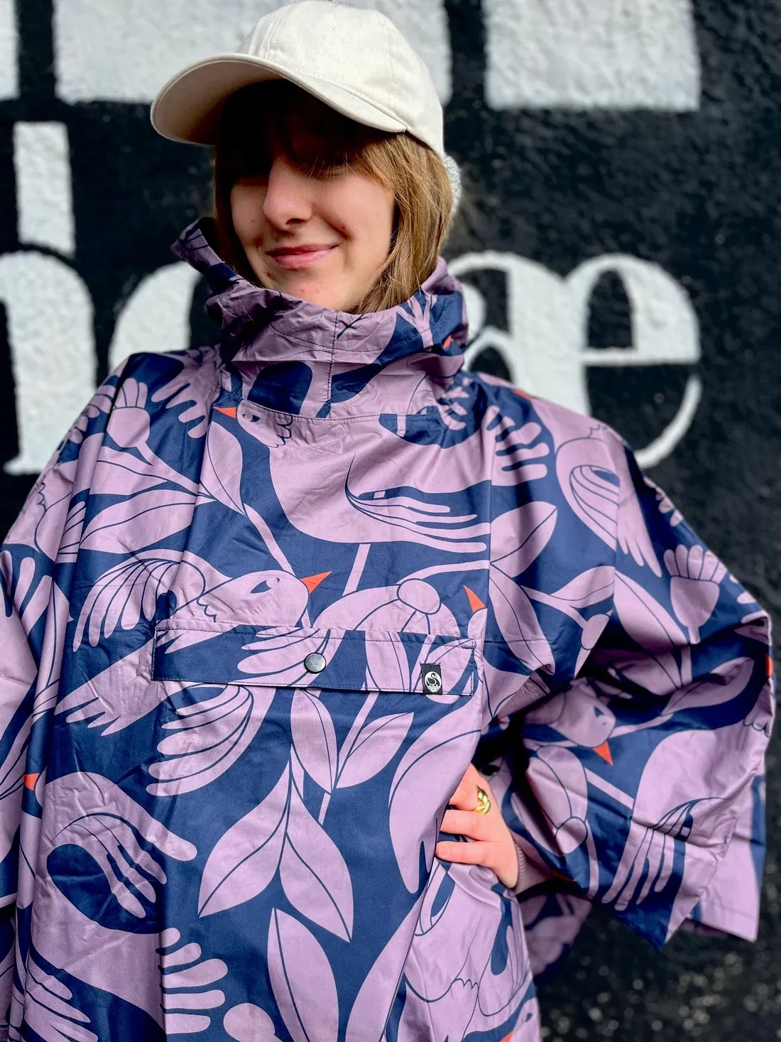 Danepackit Rainponcho - Donkerblauw - Afbeelding 4
