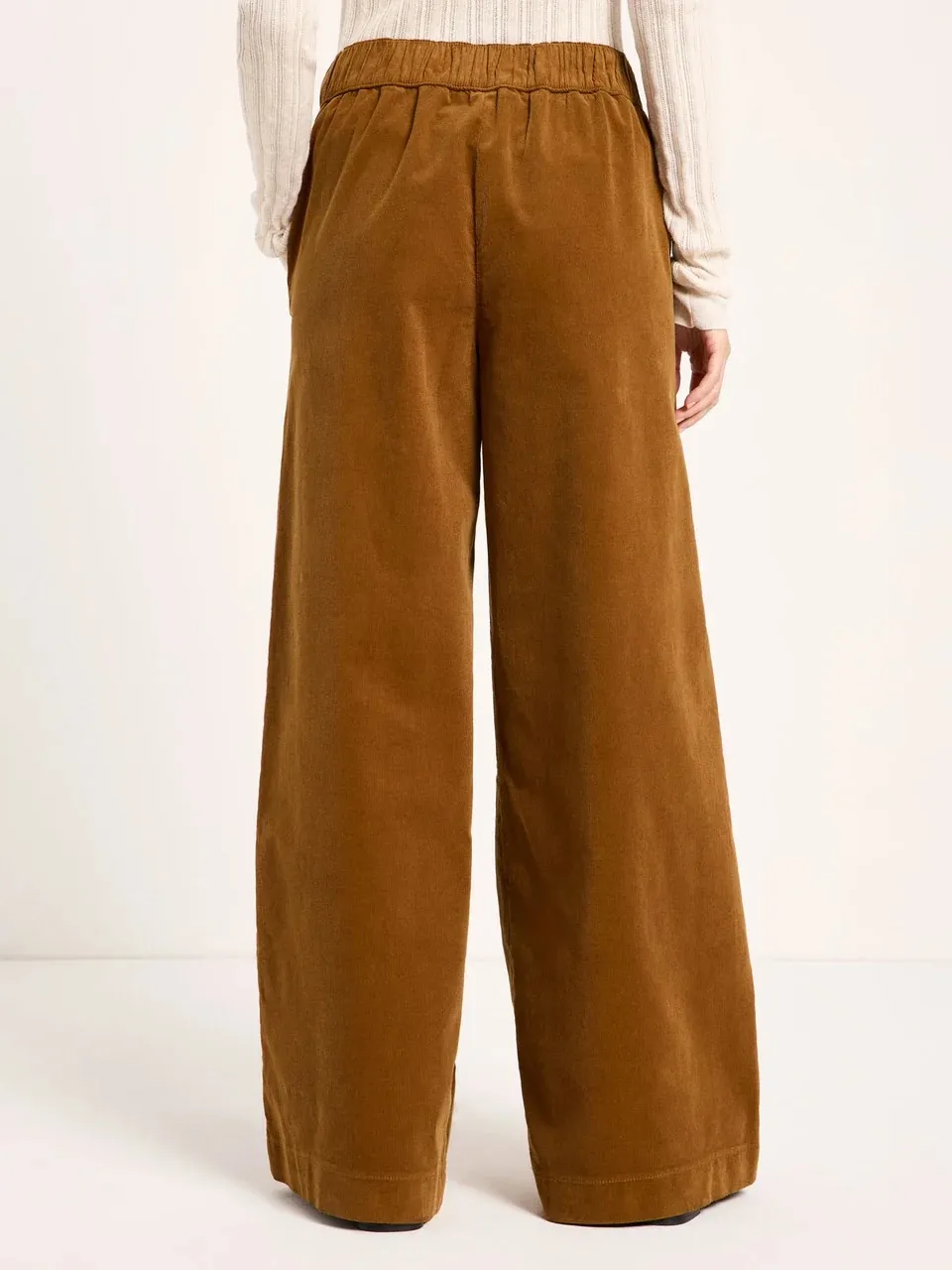 Hose mit weitem Bein GOTS - Brown - Afbeelding 4