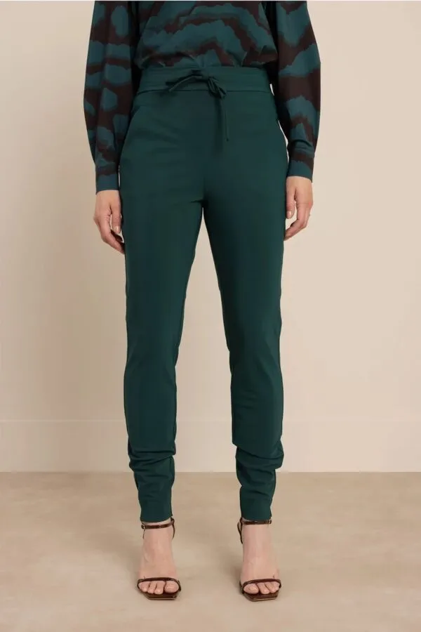 Downstairs bonded trousers - Dark Teal