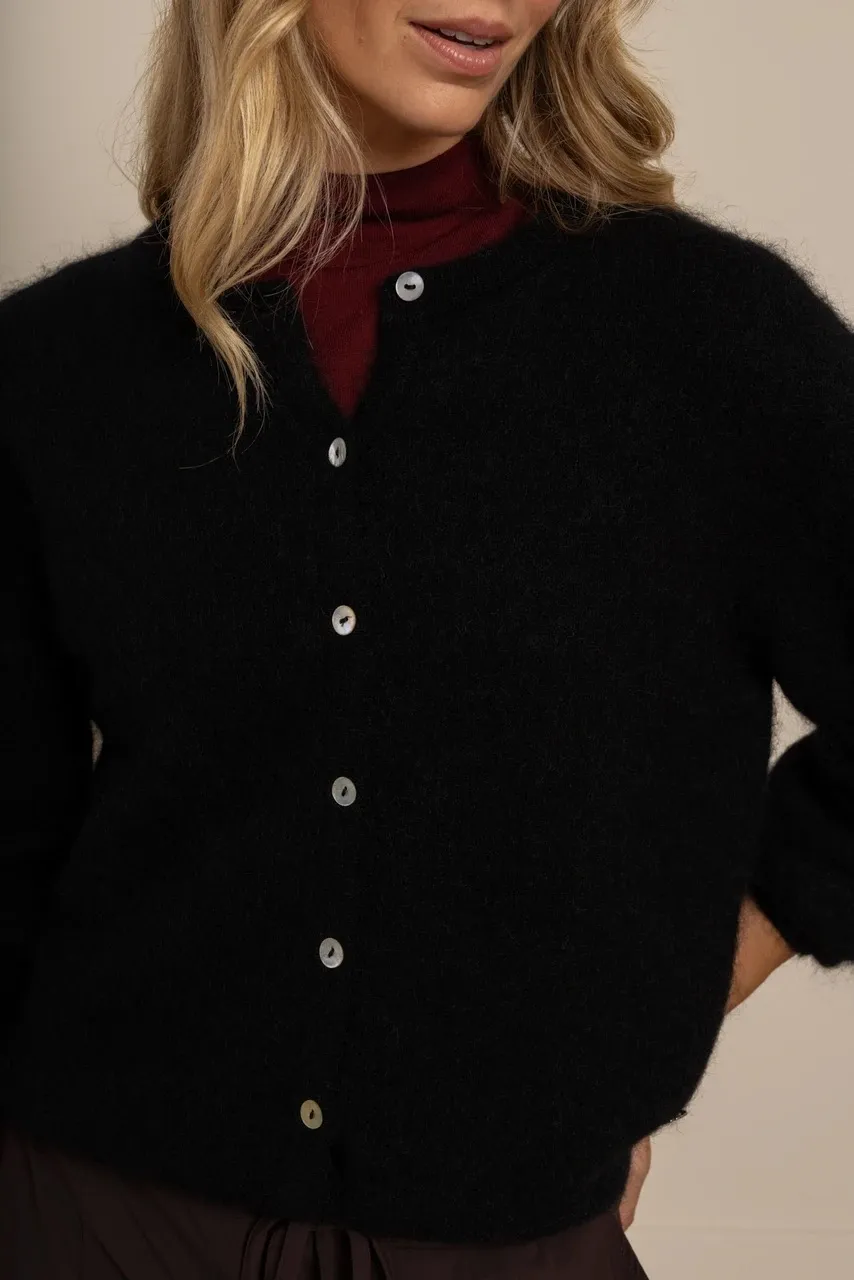 Bibi cardigan - Zwart - Afbeelding 2