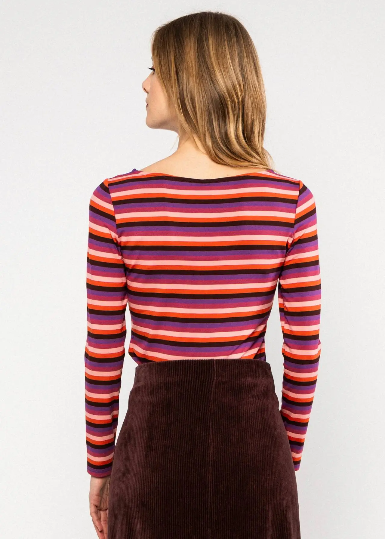 Breton shirt Sweet Sailorette - Paars - Afbeelding 2