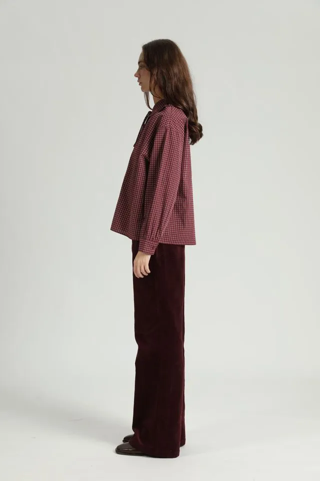 Tova Shirt - Donkerrood - Afbeelding 2