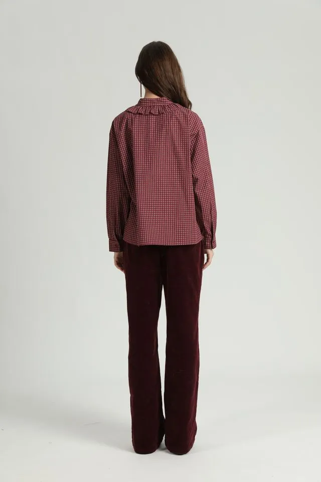 Tova Shirt - Donkerrood - Afbeelding 3