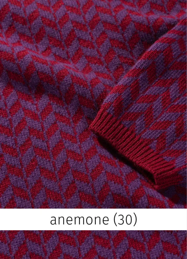 Cardigan Ronja - Aubergine