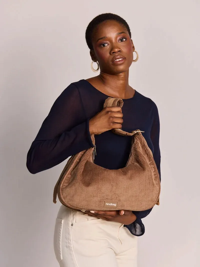 Bianca Hobo Bag - Bruin