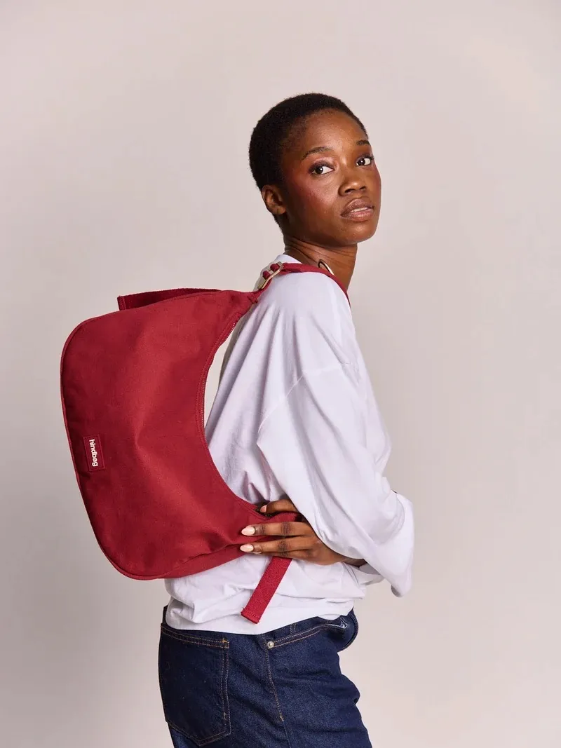 Bianca Hobo Bag - bordeaux