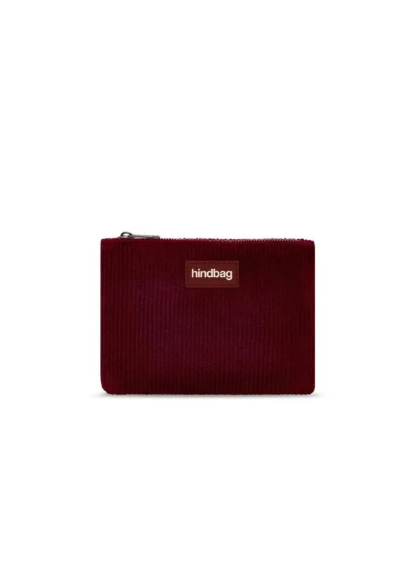 Lou Corduroy Pouch - bordeaux