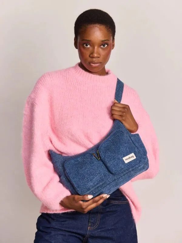 Emile Multi Pocket Bag - Denim
