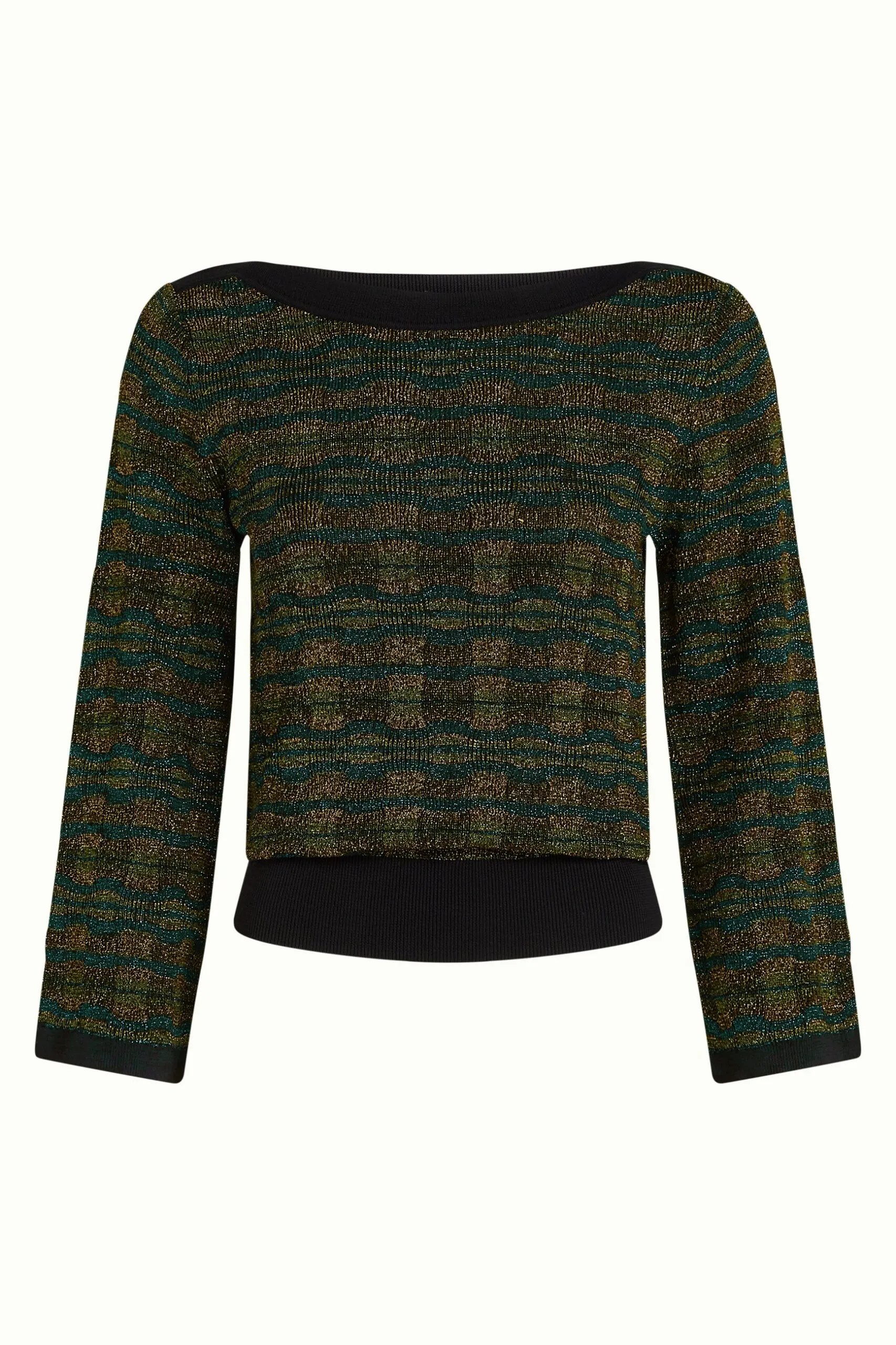 Audrey Trumpet Sleeve Apollo - Zwart - Afbeelding 4