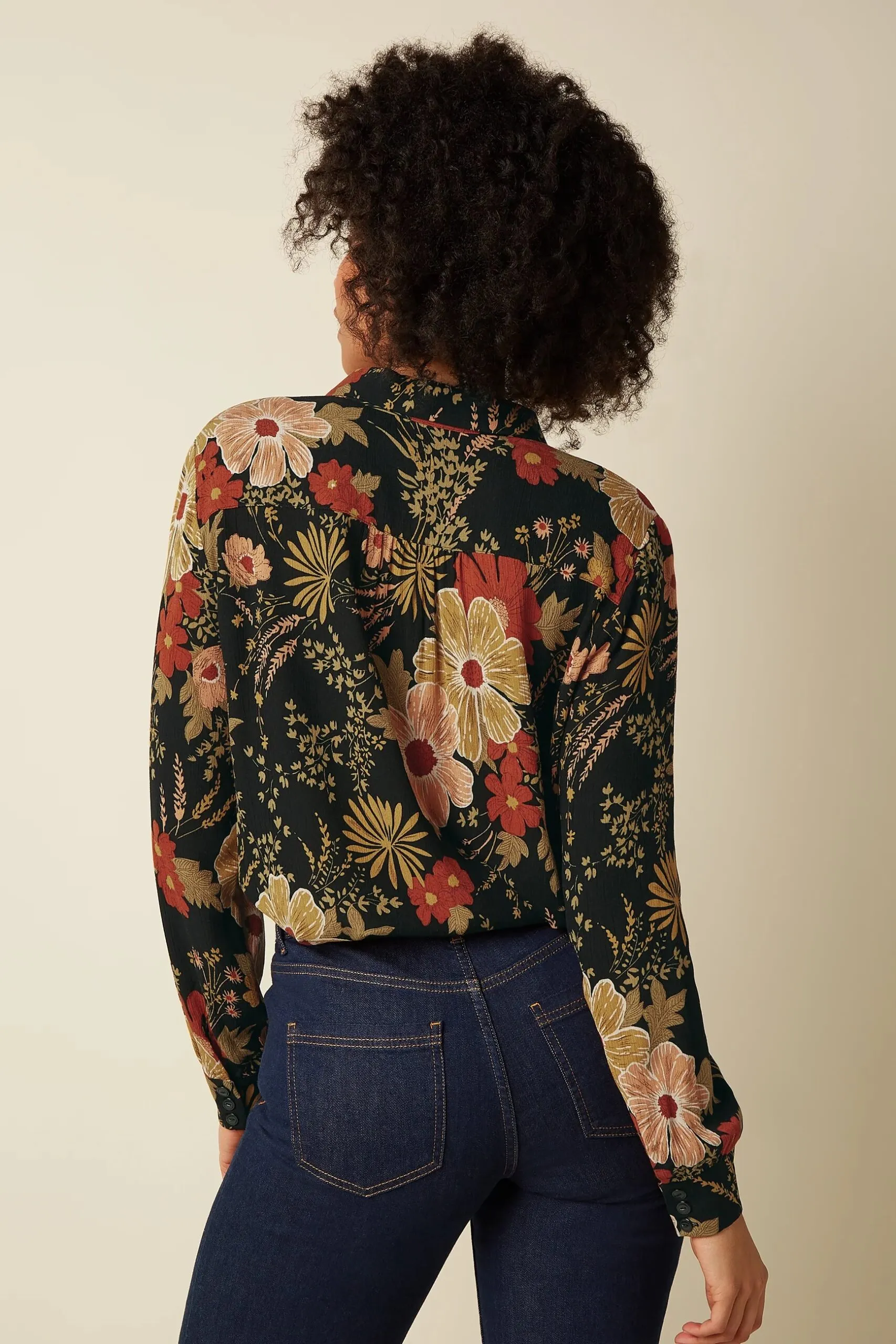 Maisie Blouse Mabel - Zwart - Afbeelding 2