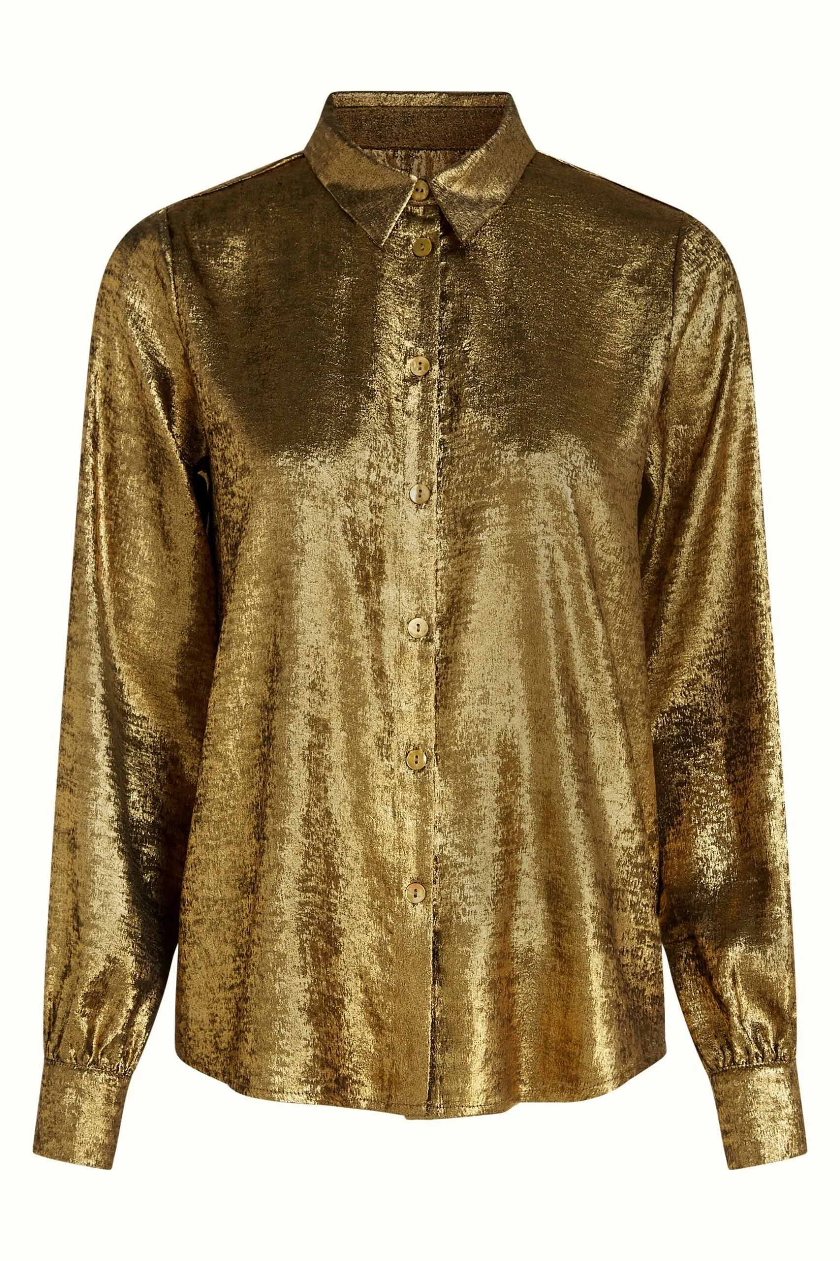 Maisie Blouse Flambe - Goud - Afbeelding 3