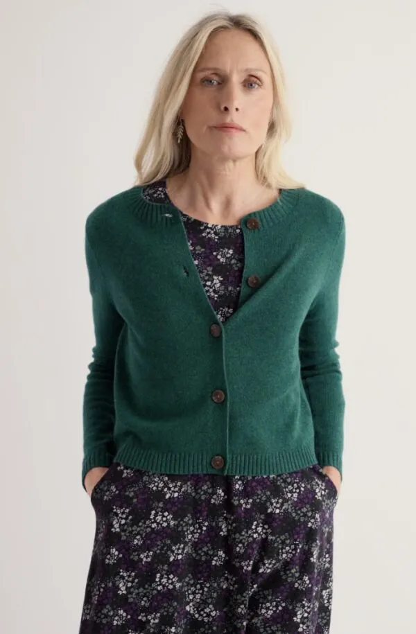 Tern Tide Cardigan - Dark Thyme