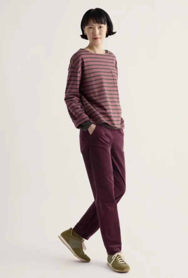 Crackington Trousers - Dark Hellebore