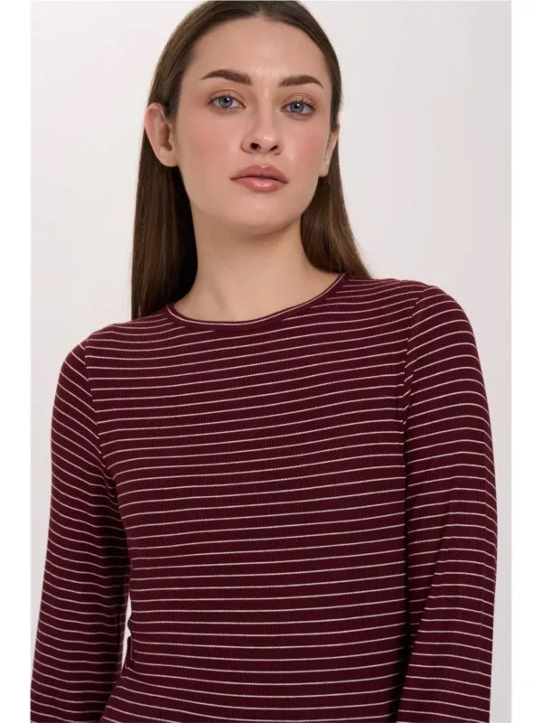Shirt - bordeaux rood
