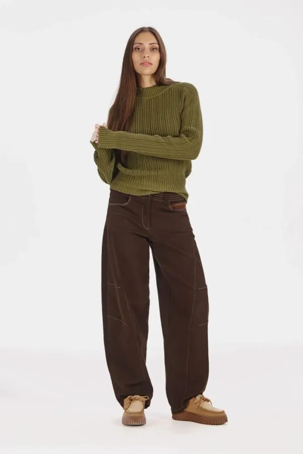 Amelia Trousers - Chocolate